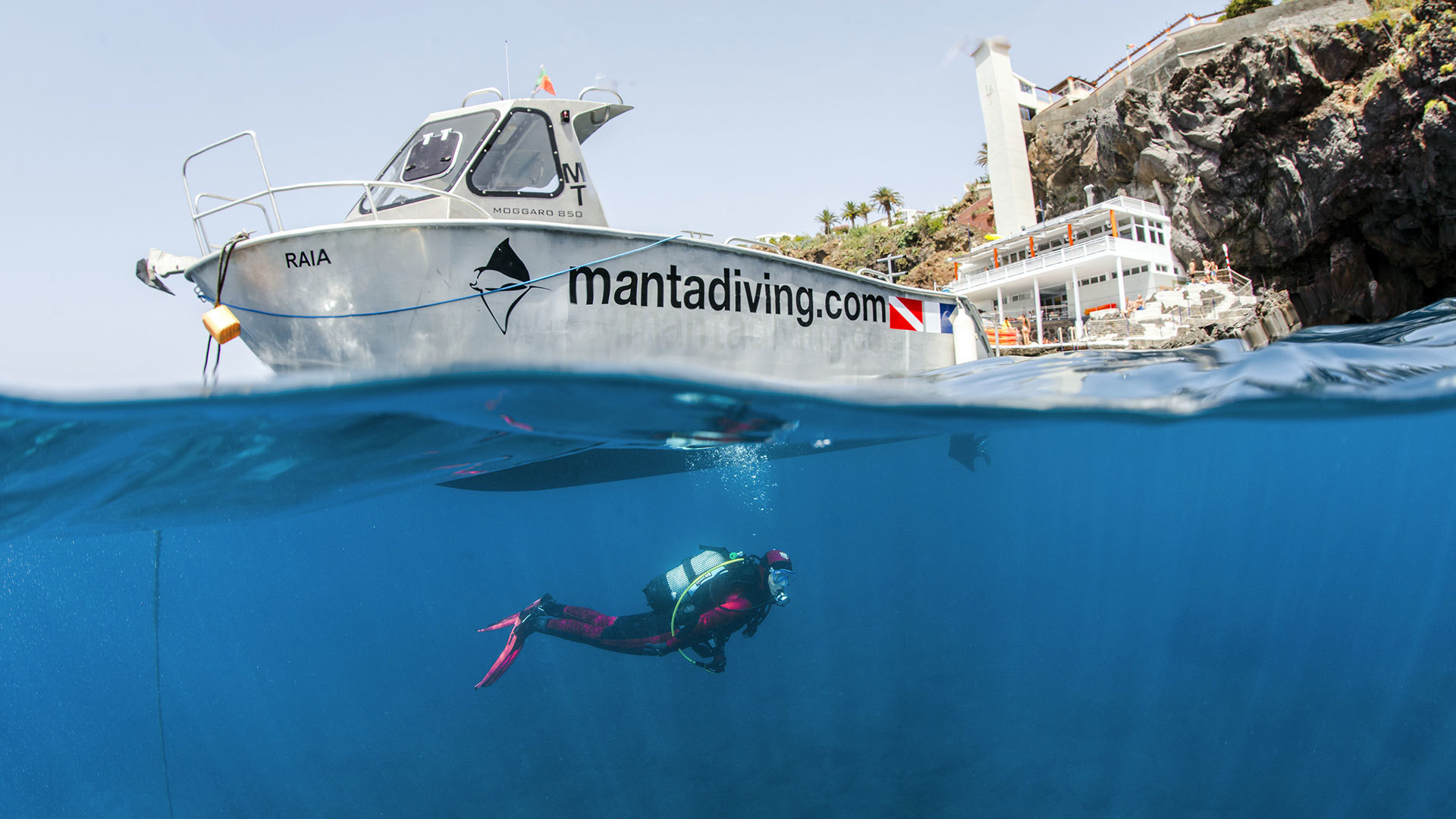 manta diving madeira 1