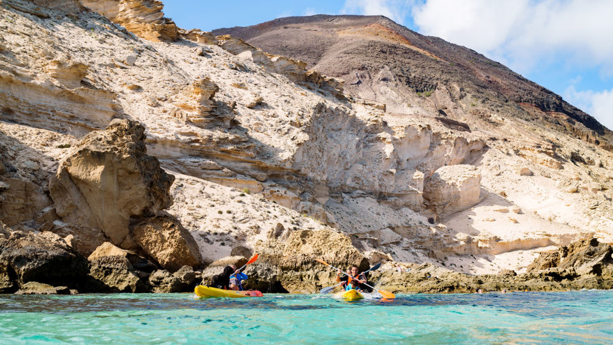 Canoagem no Porto Santo