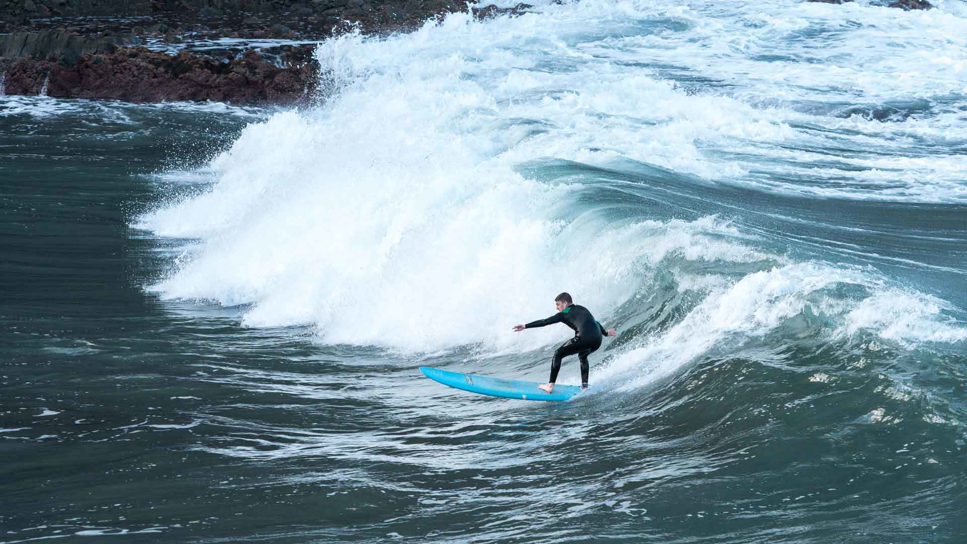 Surfen in Porto da Cruz 3